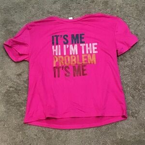 Pink Graphic Kids T-Shirt